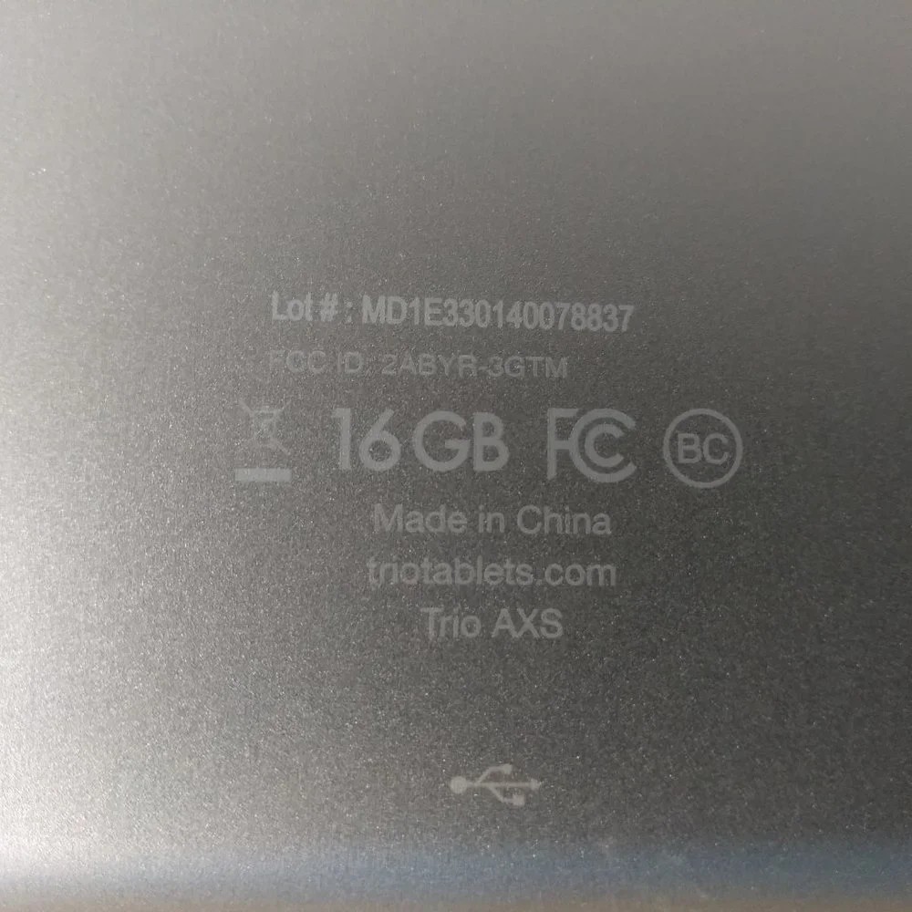 TRIO AXS 4g tablet